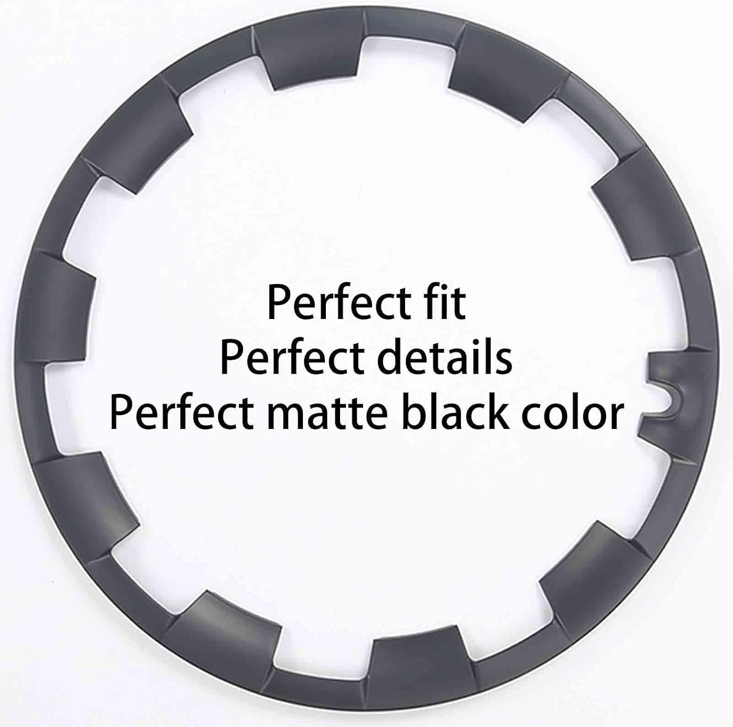 for Tesla Model Y 20 Inch Wheel Rim Protector Hubcap Induction Wheels Rim Cover Tire Trim Rings Matte Black Model Y