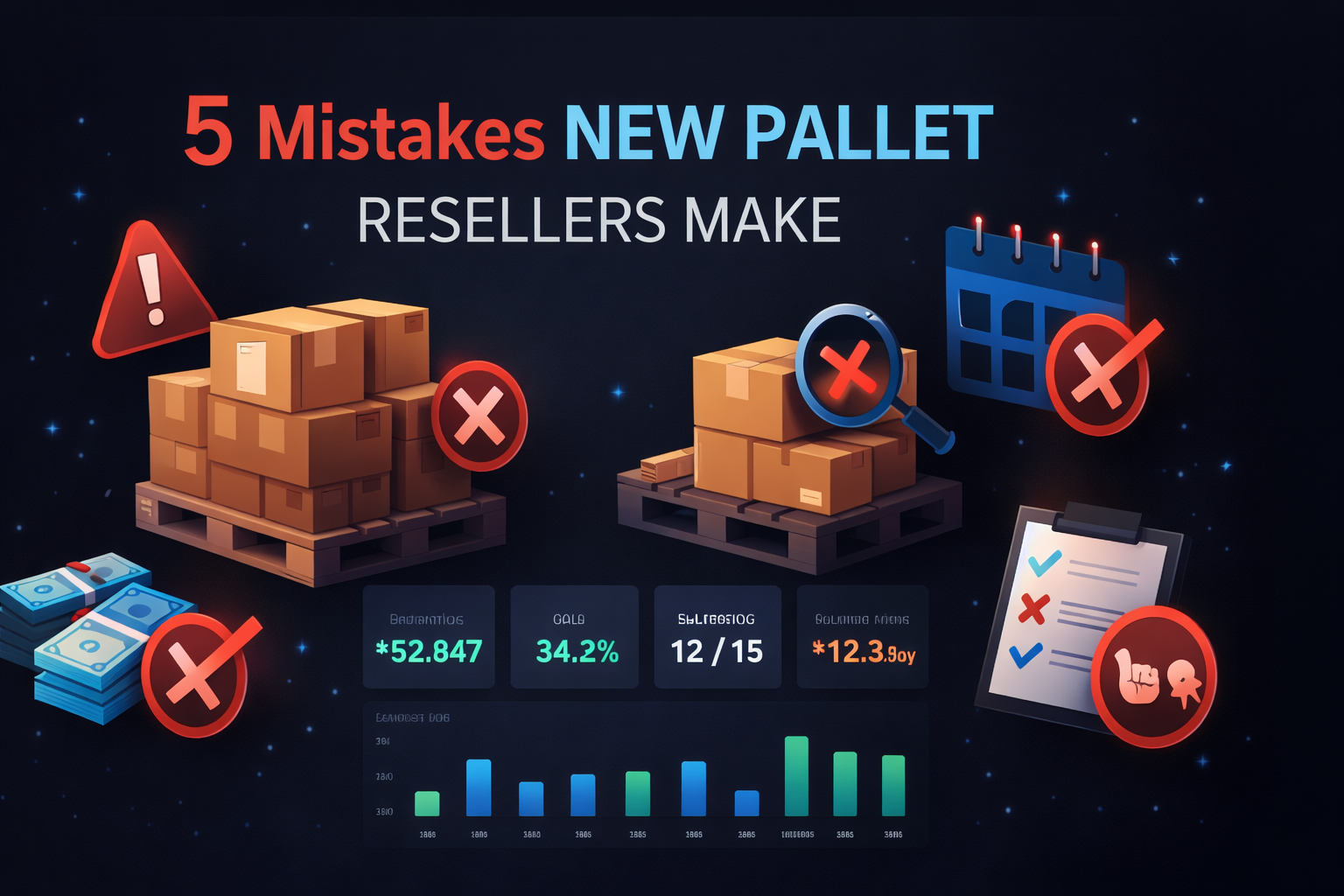 5 Mistakes New Pallet Resellers Make (And How to Avoid Them)